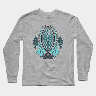 Chi-Rho-Fish 8 Long Sleeve T-Shirt